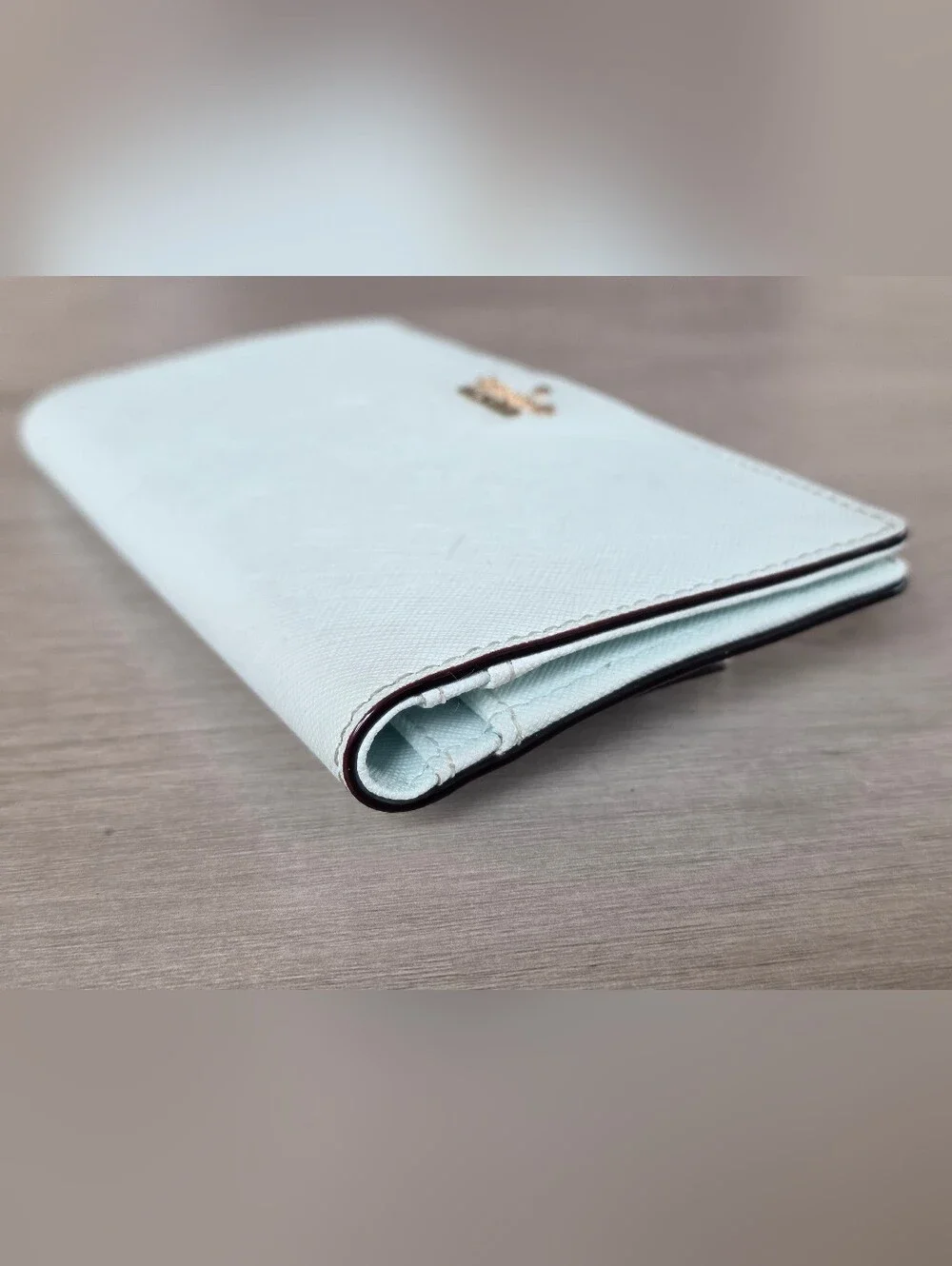 kate spade New York Light Blue Zip Wallet